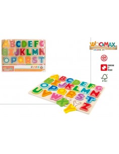 WOOMAX PUZZLE MADERA ALFABETO