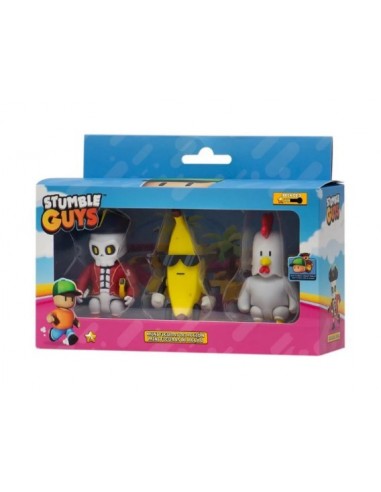 STUMBLE GUYS PACK 3 FIGURAS - VARIOS...