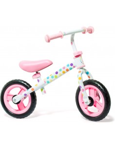 BICICLETA SIN PEDALES ROSA...