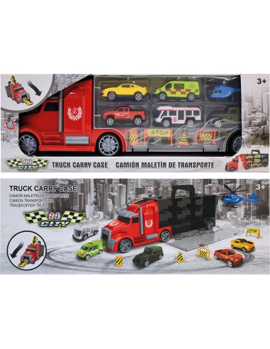 CAMION PORTA COCHES 6 VEHICULOS