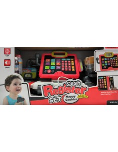 CAJA REGISTRADORA ROJA GRANDE