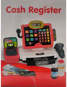 CAJA REGISTRADORA ROJA GRANDE 2
