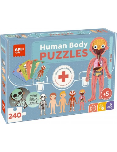 PUZZLE CUERPO HUMANO 240 PIEZAS