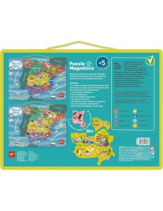 MAPA ESPAÑA MAGNETI 50 PIEZAS 2