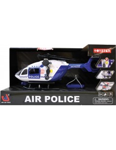 HELICOPTERO POLICIA  CON GRUA