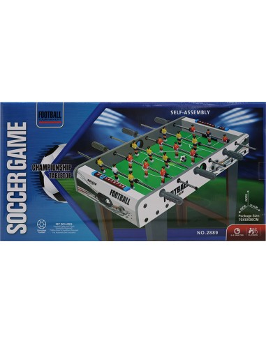 FUTBOLIN MADERA SOCCER CON PATAS