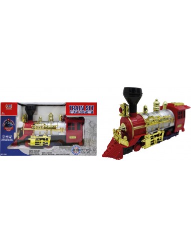 LOCOMOTORA TREN HUMO CON SONIDOS