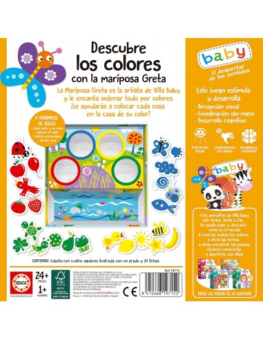 DESCUBRE LOS COLORES CON LA MARIPOSA...