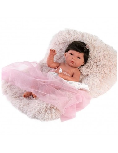 NICA RECIEN NACIDA COJIN ROSA 42 CMS