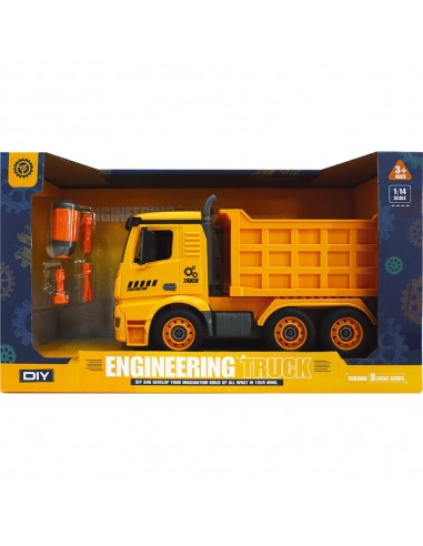 CAMION VOLQUETE CON DESTORNILLADOR