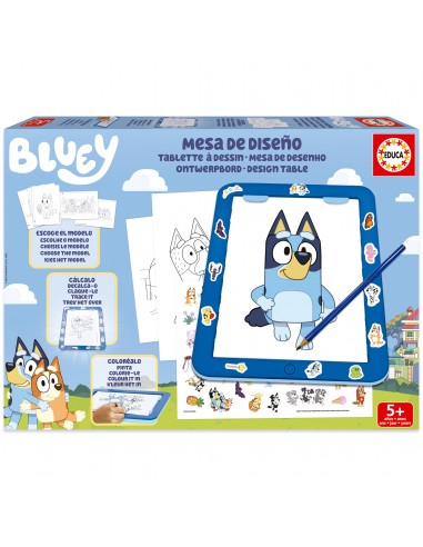 BLUEY MESA DE DISEÑO CON LUZ