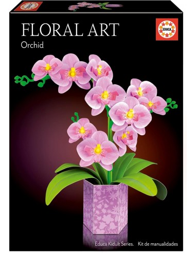 ORQUIDEA FLORAL ART KIT DE MANUALIDADES