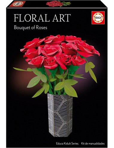 RAMO DE ROSAS FLORAL ART KIT DE...