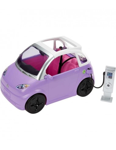 BARBIE COCHE ELECTRICO MORADO