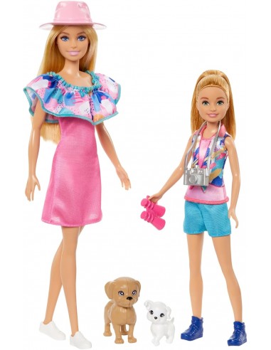 BARBIE PACK 2 MUÑECAS CON ROPA DE VERANO