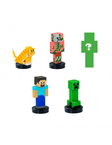 MINECRAFT PACK DE 5 FIGURAS - VARIOS...
