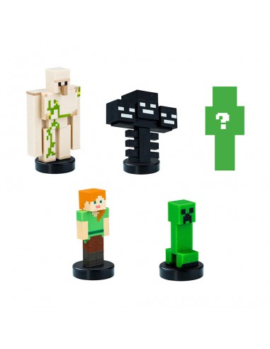 MINECRAFT PACK DE 5 FIGURAS - VARIOS...