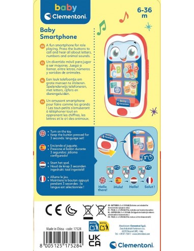 TELEFONO INFANTIL BABY CLEMENTONI