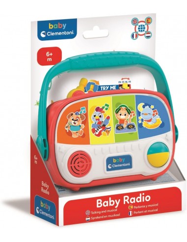 BABY RADIO PARLANTE Y MUSICAL CLEMENTONI