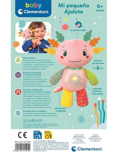 MI PEQUEÑO AJOLOTE CLEMENTONI