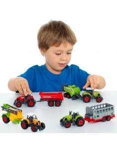 SET GRANJA TRACTOR CON...