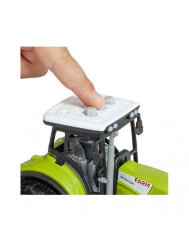 TRACTOR CON REMOLQUE LUZ Y SONIDO