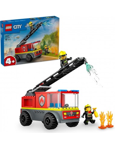CAMION DE BOMBEROS CON ESCALERA LEGO...