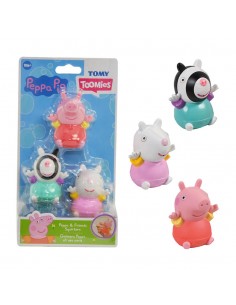 PEPPA PIG 3 FIGURAS DE BAÑO