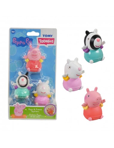 PEPPA PIG 3 FIGURAS DE BAÑO