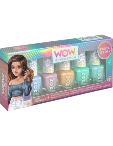 ESMALTE DE UÑAS PACK DE 5 BOTES