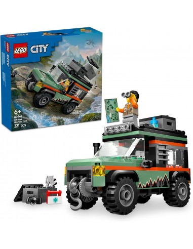 LEGO CITY TODOTERRENO 4 X 4 DE MONTAÑA