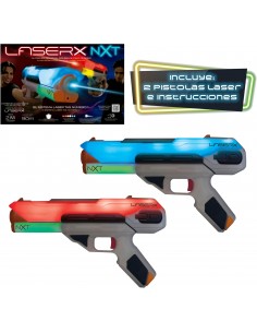 LASER X NEXT PACK 2 PISTOLAS