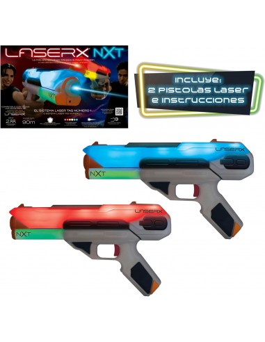 LASER X NEXT PACK 2 PISTOLAS