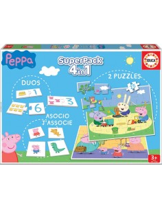 PEPPA PIG SUPER PACK 4 EN 1