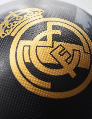 REAL MADRID BALON NEGRO TALLA 5 GRANDE