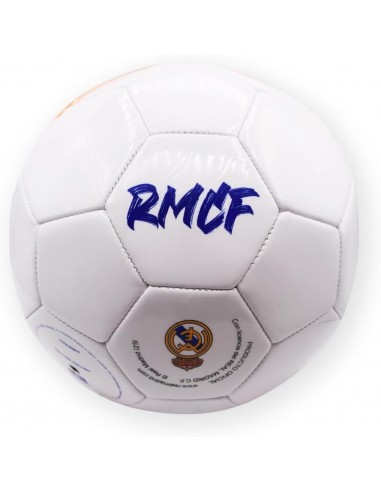 REAL MADRID BALON BLANCO TALLA 5 GRANDE