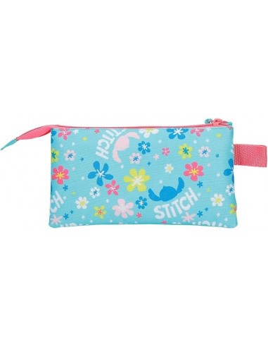 STITCH ALOJA ESTUCHE 3 CREMALLERAS
