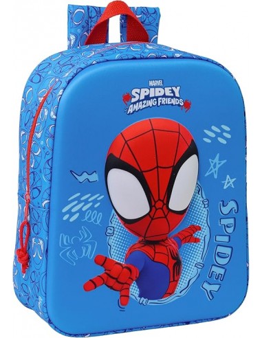 SPIDEY MOCHILA GUARDERIA 3D