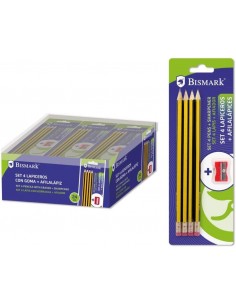 BLISTER 4 LAPICES CON GOMA...