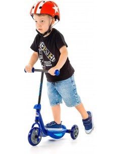 PATINETE 3 RUEDAS AZUL 2