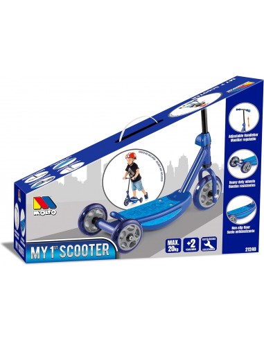 PATINETE 3 RUEDAS AZUL