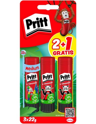 PRITT BARRA ADHESIVA PEGAMENTO INFANTIL