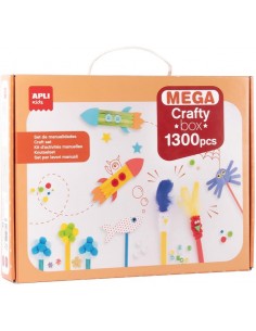 MEGA CRAFTY BOX 1300 PIEZAS