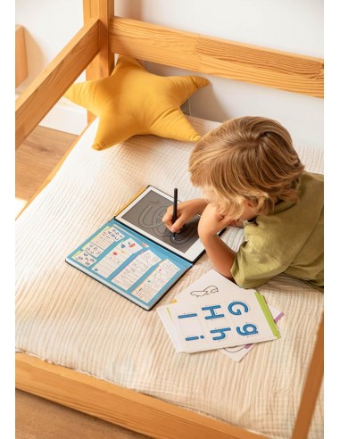 APLI PIZARRA LCD CON PLANTILLAS