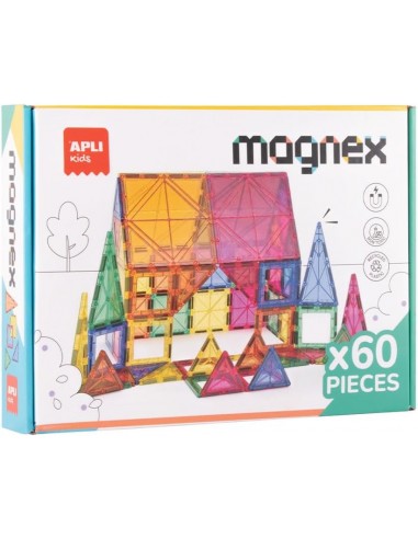 CONSTRUCCION MAGNETIC 60 PIEZAS APLI...