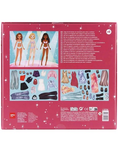 JUEGO MAGNETICO PARA CREAR MODA APLI...