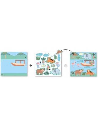 JUEGO CREA CON GOMETS SAFARI