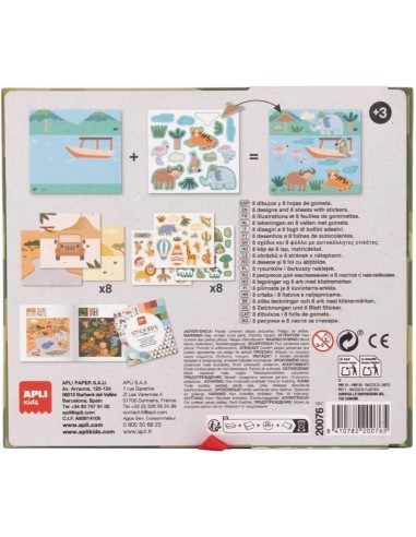 JUEGO CREA CON GOMETS SAFARI