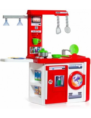 COCINA CON LAMPARA Y PLANCHADOR