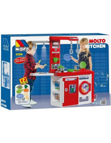 COCINA CON LAMPARA Y PLANCHADOR